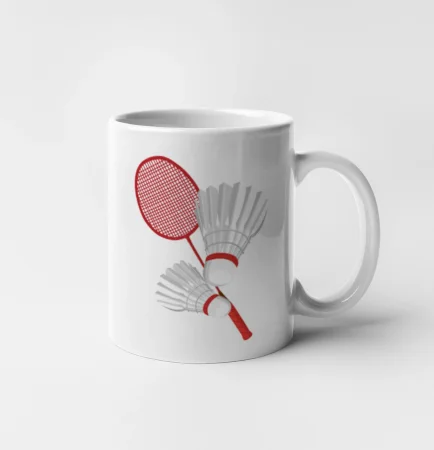 Badminton - pálka a košík