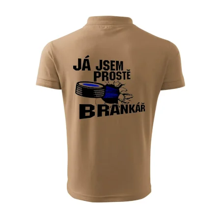 Ja jsem prostě brankář hokej