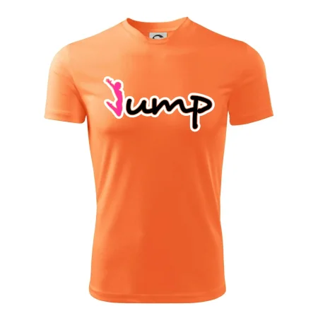Jump - nápis a panáček