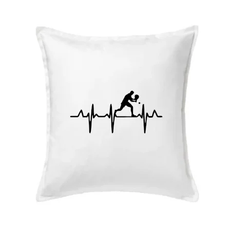 EKG stolní tenista stojící