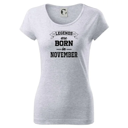 Legends are born in November