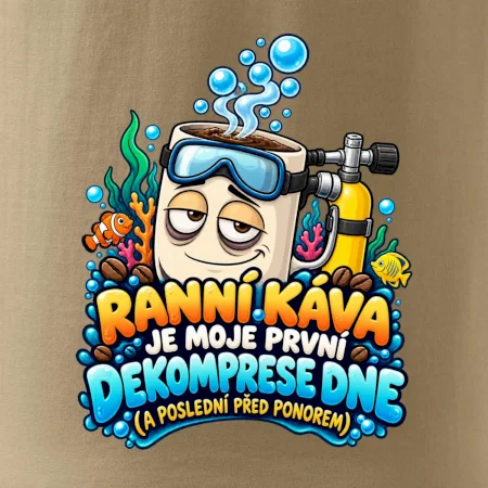 Ranní káva před ponorem