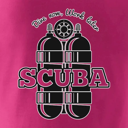 Dive now work later - Scuba