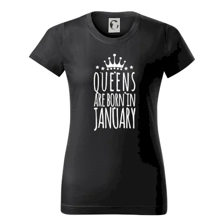 Queens are born in January