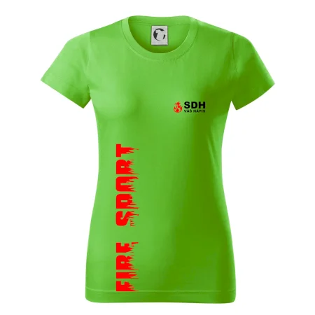 SDH nápis (oheň, firesport, název sboru - vlastní nápis)