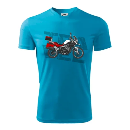 Cestovní enduro červená