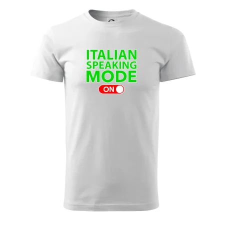 Italian speaking mode - ON