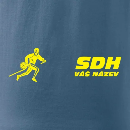Hasičský sport SDH + váš název ŽLUTÁ