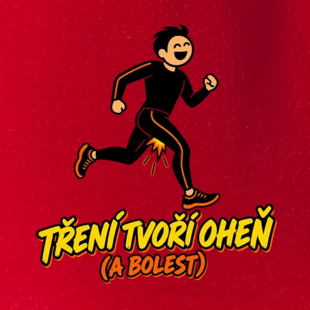 Běžecké tření tvoří oheň