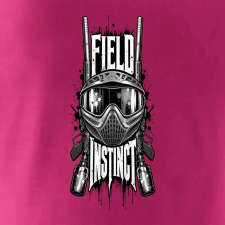 Černobílá maska field instinct paintball