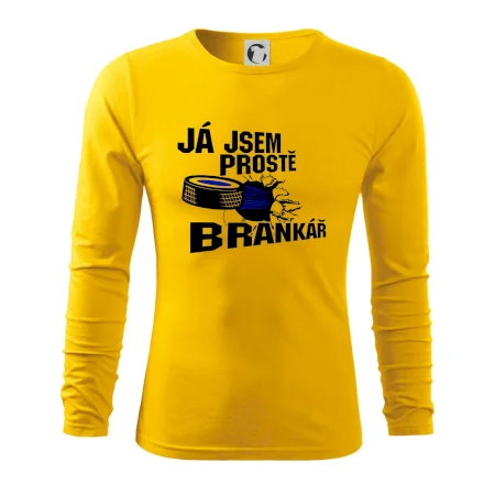 Ja jsem prostě brankář hokej