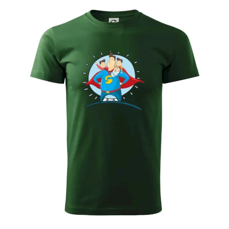 Táta superman - kluk, kluk a dítě