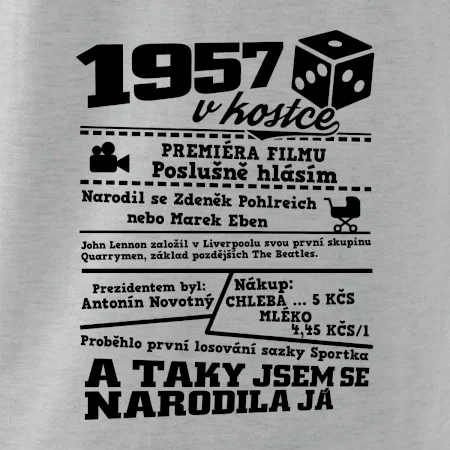 1957 v kostce