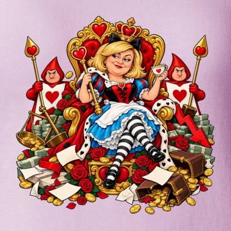Alenka v říši dluhů královna rozpočtu