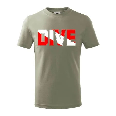 Dive nápis vlajka