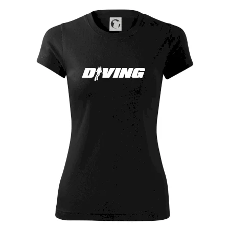 Diving nápis potápěč