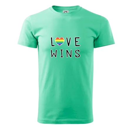 Love wins nápis