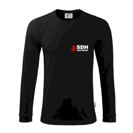 SDH nápis (oheň, název sboru - vlastní nápis)