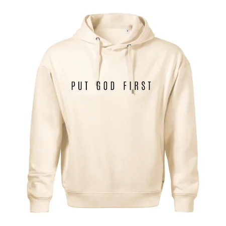 Put God first slabý nápis