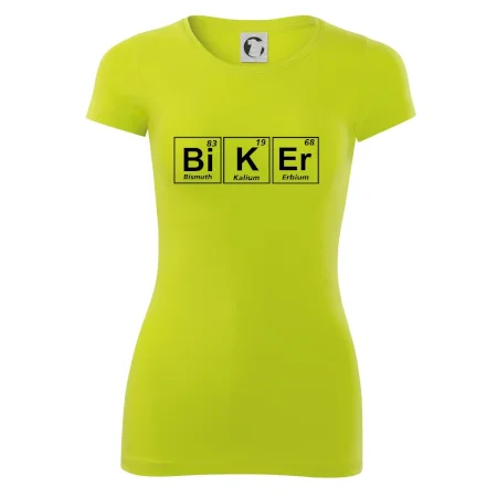 Biker  - Tabulka prvků
