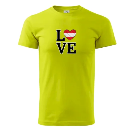 Love Rakouská vlajka