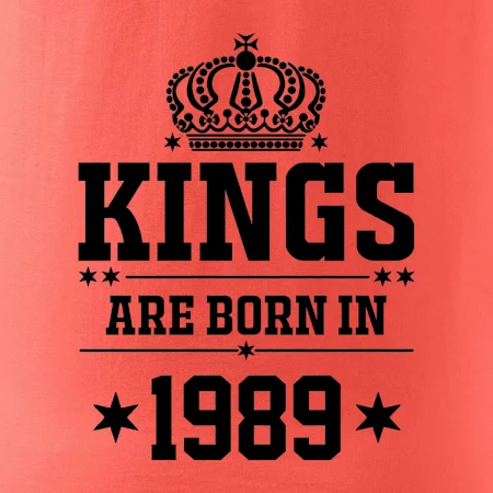 Kings are born in 1989