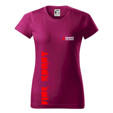Hasiči (oheň,  Firesport, název sboru - vlastní nápis)