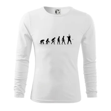 Evoluce baseball pálkař nápřah + míček