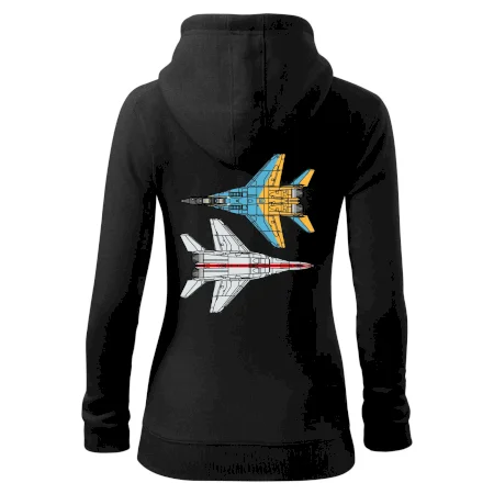 Mig 29 Fulcrum ze spoda a ze zhora