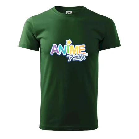 Anime nápis duhový