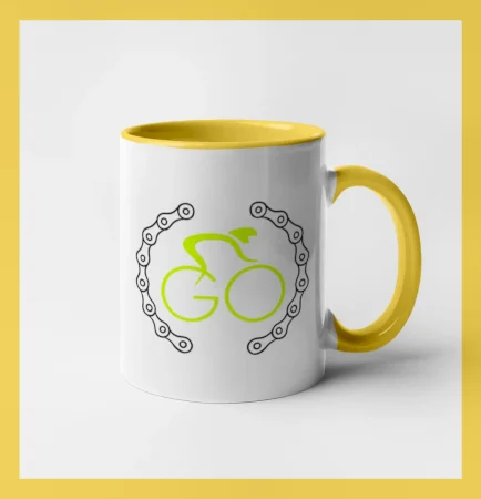 GO cyklista (fluo potisk)