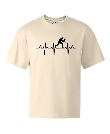 EKG stolní tenista stojící