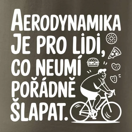 Aerodynamika je pro lidi, co neumí pořádně šlapat