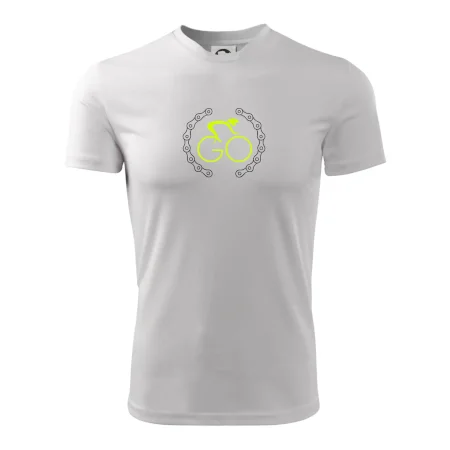 GO cyklista (fluo potisk)