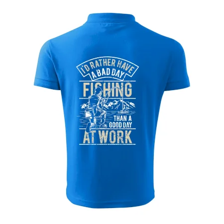 Fishing at work