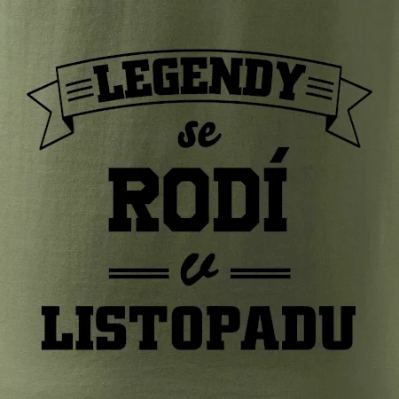 Legendy se rodí v listopadu