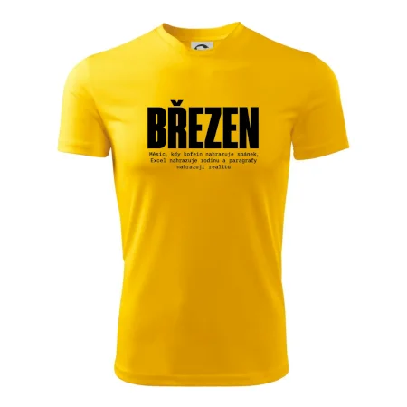 Březen kofein místo spánku