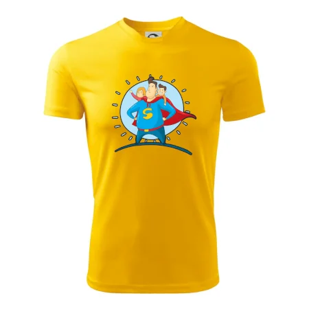 Táta superman - holka a kluk