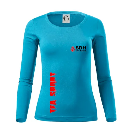 TFA Sport SDH (červený oheň) - Vlastní nápis