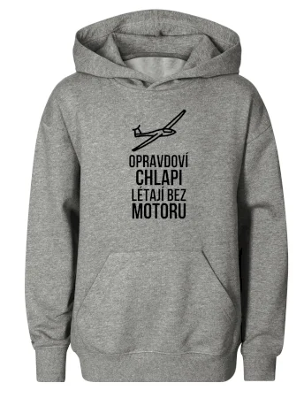 Opravdovi chlapi létají bez motoru