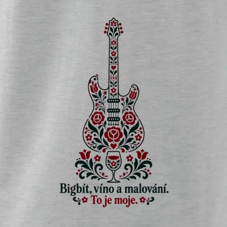 Bigbít, víno a malování. To je moje