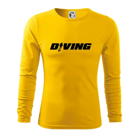 Diving nápis potápěč