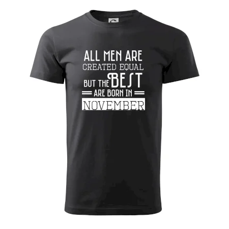 All men are created equal november