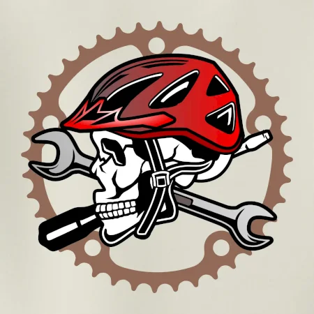 Lebka biker opravář