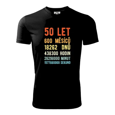 Narozeniny 50 přepočet času