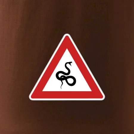 Dopravní značka - Pozor had