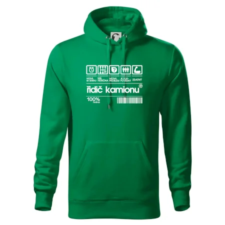 Čárový kód řidič kamionu