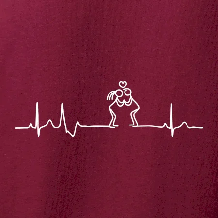 EKG zamilovaný pár