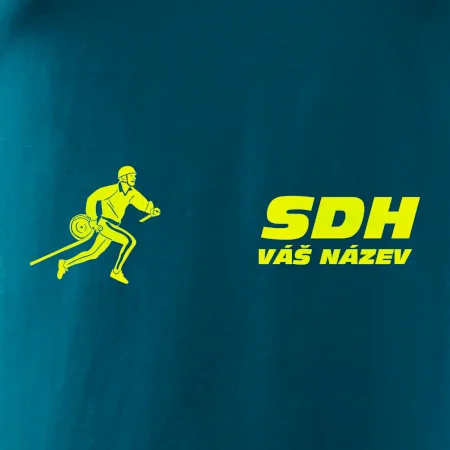 Hasičský sport SDH + váš název FLUO