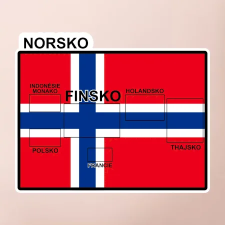 Norsko vlajka další státy